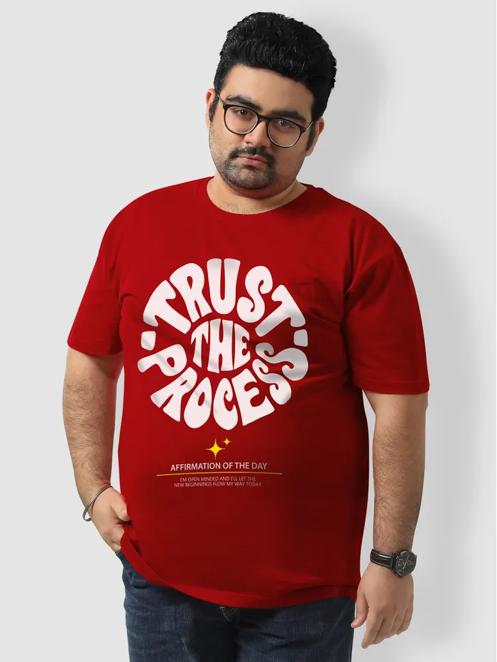 Trust The Process Plus Size T shirts